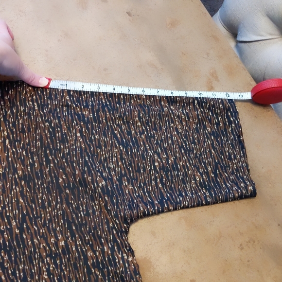 Banana Republic Brown and Black Dolman Sleeve top size S - Picture 6 of 11